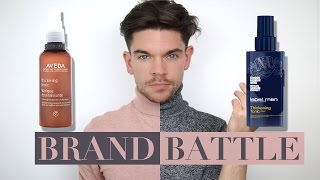 Thicker Hair - Aveda vs. Label M | Brand Battle