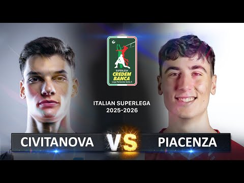 Civitanova vs Piacenza | Italian Volleyball SuperLega 2025/2026