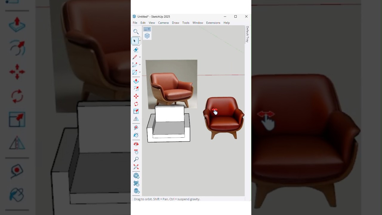 🚀 The BEST SketchUp Plugin to turn any image into a 3D model in seconds!