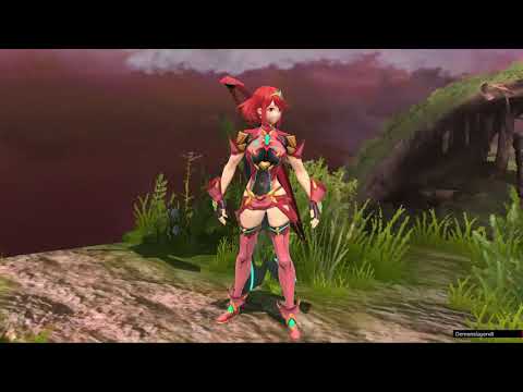 SmashU Chars - XC2 Pyra, Blade Knight, A2, and Minerva