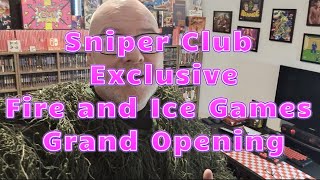 We hit up @fireandicegames for their grand opening today! Sniper Club Style!!!