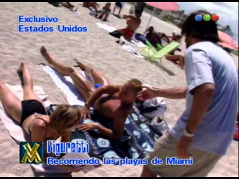 Figuretti en las playas de Miami - Videomatch 98