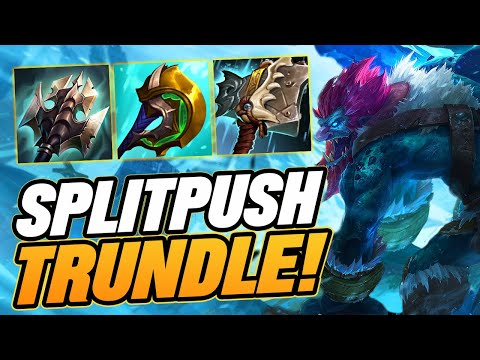 SPLITPUSH TRUNDLE TOP IS UNSTOPPABLE! *MUST PLAY*  - League of Legends