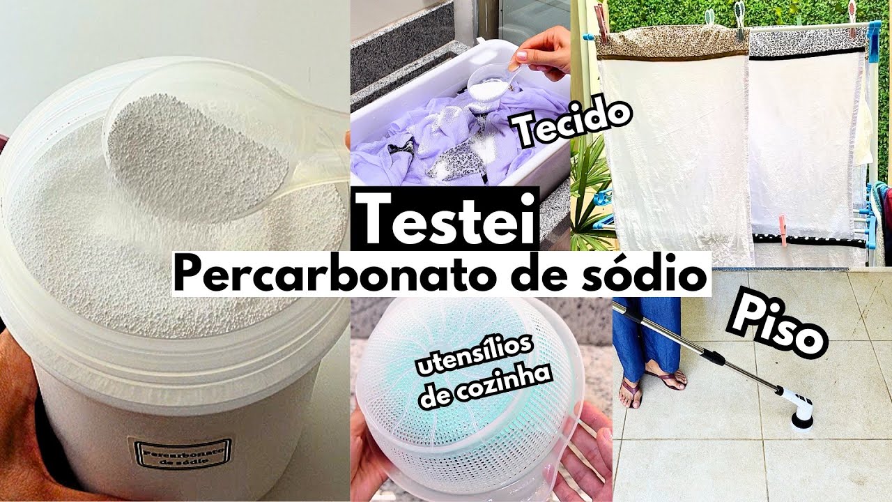 I TESTED A POWERFUL PRODUCT TO REMOVE STAINS: Sodium percarbonate