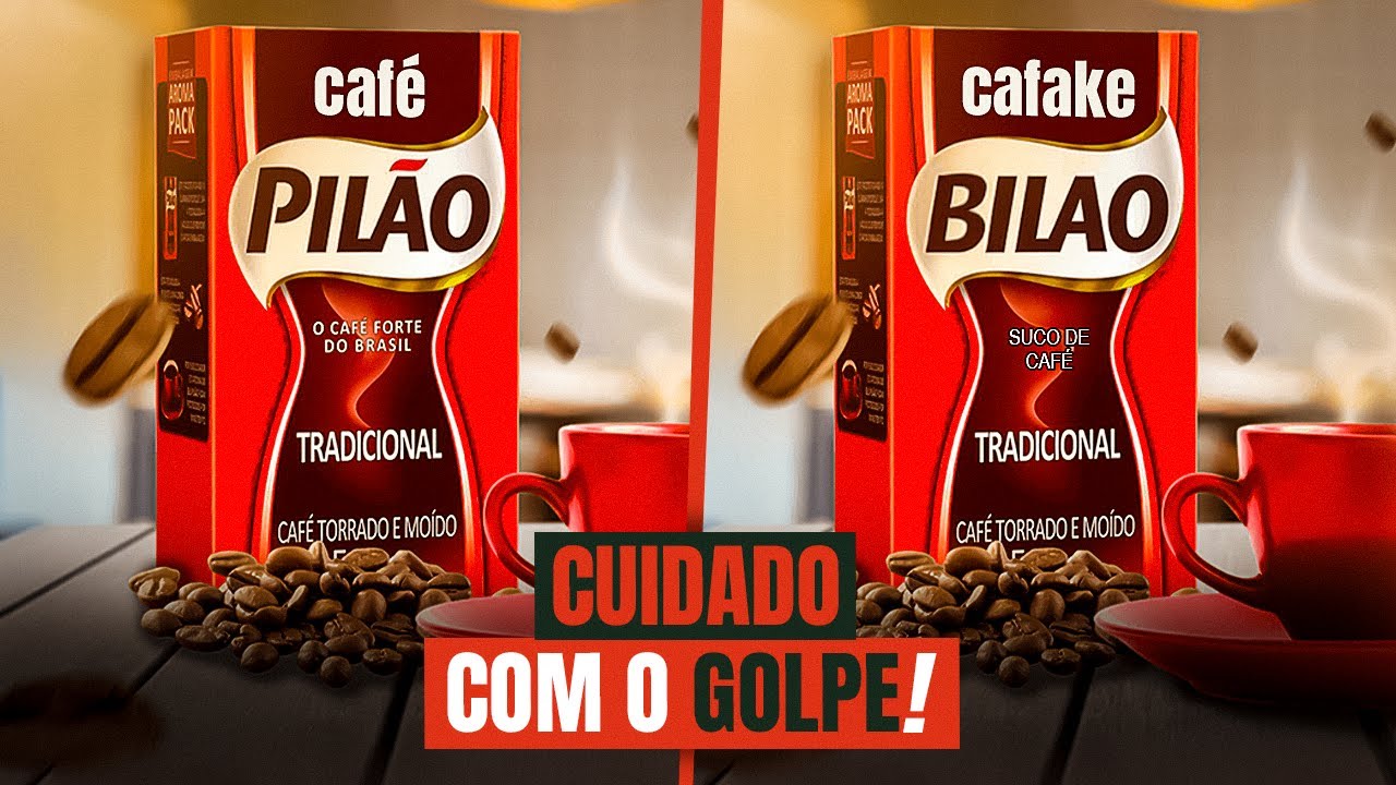 SE O SEU CAFÉ ESTIVER ASSIM VOCÊ CAIU NO GOLPE