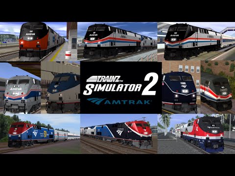 (READ DESCRIPTION!!!) Trainz Simulator 2 - All Amtrak P42DC Liveries