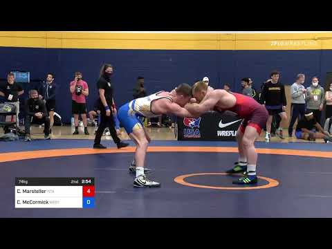 74 Kg Round Of 32 - Chance Marsteller, Titan Mercury Wrestling Club (TMWC) Vs Cael McCormick, West
