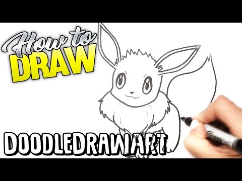 How to Draw Eevee Step by Step - How to Draw Pokemon