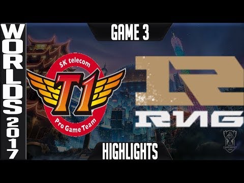SKT vs RNG Highlights Game 3 World Championship 2017 Semi Finals SK Telecom T1 vs Royal Never Give U