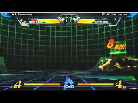 EVO2013 UMVC3 H.R. Paperstacks vs MC AC XsK_Samurai