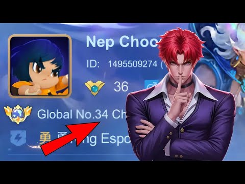 NEP CHOU BROKE THE DARK SYSTEM!! THIS IS HOW I REACH TOP GLOBAL CHOU| MLBB