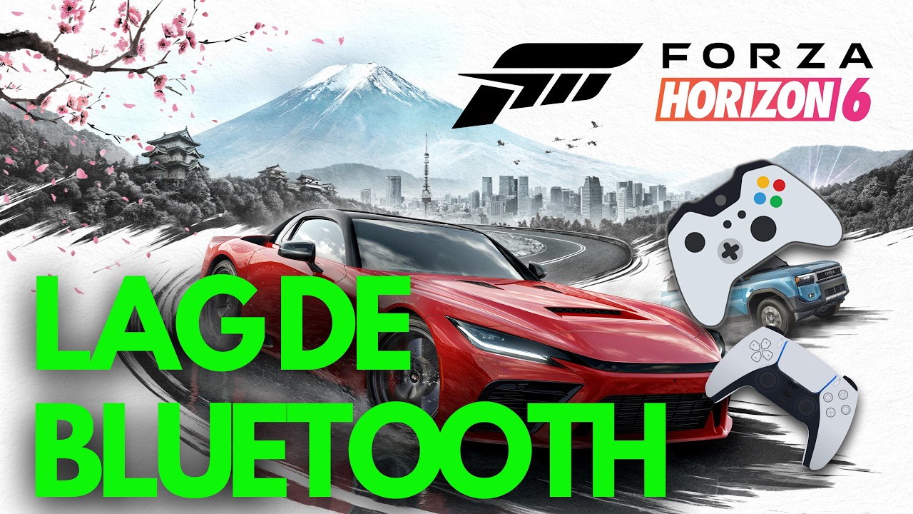 Forza Horizon 6 🎮  SOLUCIÓN Bajos FPS y Stuttering al Usar Control o Mando Bluetooth en PC