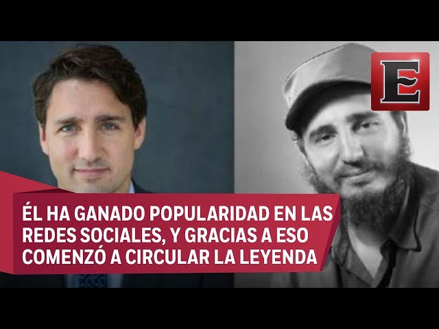 La teoría que rodea a Justin Trudeau, ¿es Fidel Castro su verdadero padre?  | Excélsior