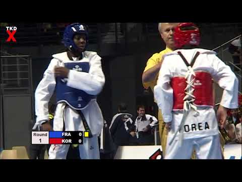 WTF Worlds 2005 Female Welter Weight Final - Gwladys Epangue (France) v Kyung Seon Hwang (Korea)