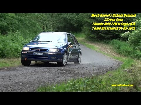Mech D. / Bubula D. - Citroen Saxo - 1 Runda MOR PZM w Super KJS 1 Rajd Rzeszowiak 31-05-2015