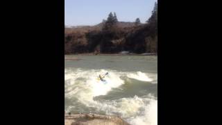 preview picture of video 'Rodeo on whitewater 078Rapids of Tongue 48.MOV'