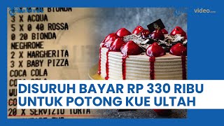 Bikin Syok! Restoran di Italia Ini Kenakan Biaya Rp 330 Ribu untuk Jasa Mengiris Kue Ulang Tahun