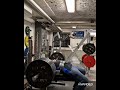 Dead Bench Press 160kg 1 reps for 10 sets with close grip