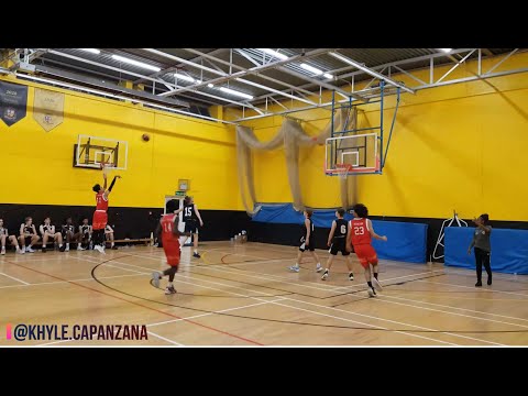 KHYLE CAPANZANA highlights - London Lions vs Brentwood Leopards (Prem - u16) - 04 Dec 2021
