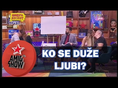 Ko se duže ljubi? - Luna i Sloba vs Bane i Nadežda (Ami G Show S10)