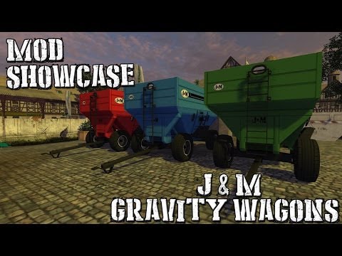 Farming Simulator 2013 Mod Showcase - J&M 680SD Gravity Wagons