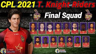 CPL 2021 - Trinbago Knight Riders Final Squad | TKR Full & Final Squad CPL 2021 | CPL 2021 TKR Squad