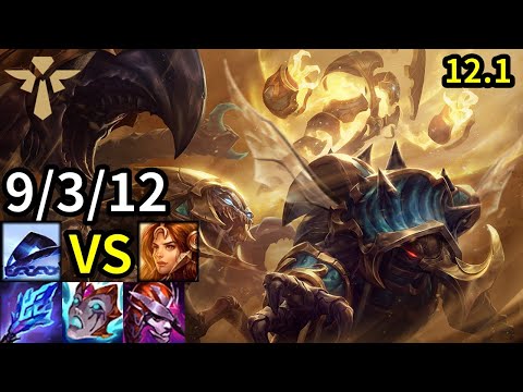 Xerath Support vs Leona - KR Master | Patch 12.1