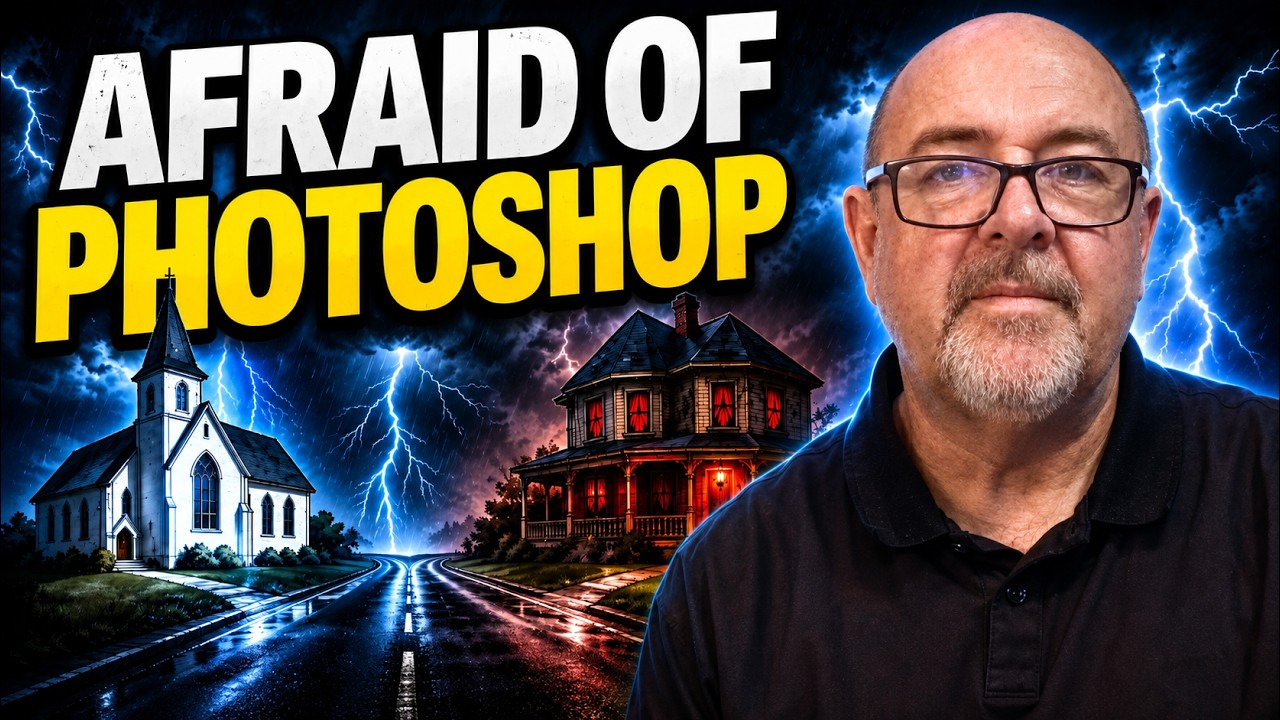 Martin Osner explaining fine art photography editing in his video, Freeze Up When You Open Photoshop