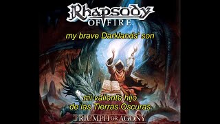 Rhapsody - Son Of Pain (Lyrics &amp; Sub. Español)