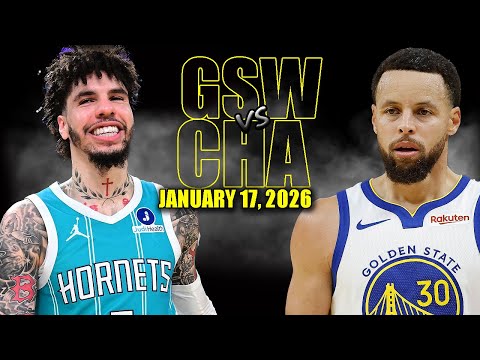 Golden State Warriors vs Charlotte Hornets Full Game Highlights - January 17, 2026 | NBA Season