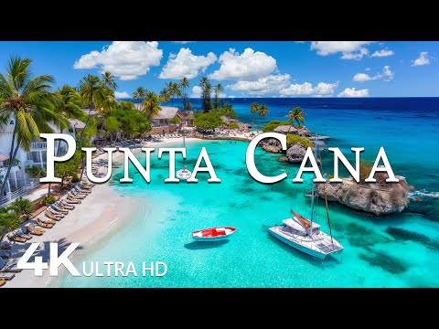 FLYING OVER PUNTA CANA (4K UHD) – Soothing Music Along With Beautiful Nature Video - 4K Video UHD #8