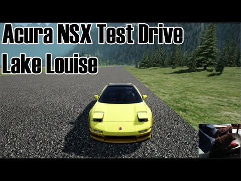 Thumbnail for Assetto Corsa - Acura NSX Test Drive - Lake Louise by Acura, Honda NSX