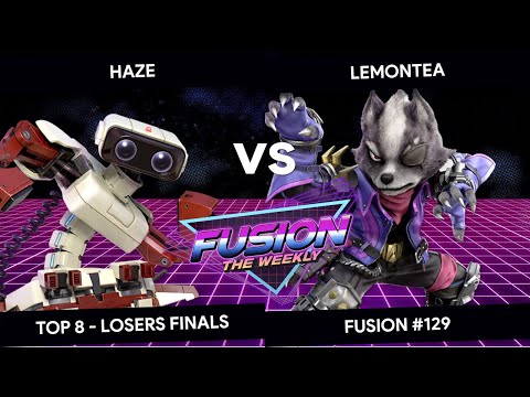 Fusion #129 - Haze (R.O.B.) vs LemonTea (Wolf) - Top 8 - Losers Finals