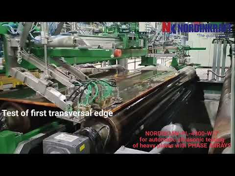 NORDISCAN-PL for automatic ultrasonic test with phased arrays