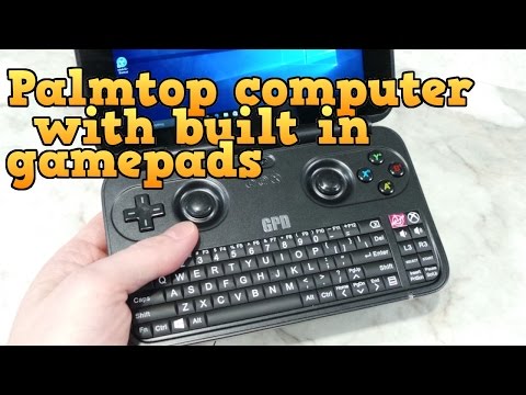 A Palmtop Computer with Integrated Game Controller - GPD Gamepad Digital