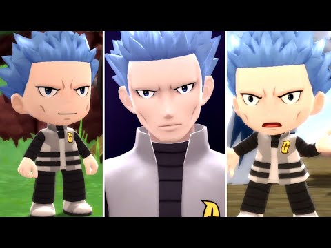 Pokémon Brilliant Diamond & Shining Pearl - All Cyrus Battles (HQ)