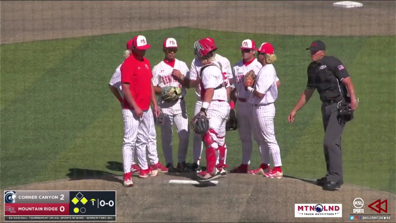 2024 Archive: 6A Baseball Consolation Semifinal: Corner Canyon vs. Mountain Ridge