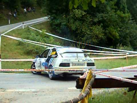 rally valli cuneesi 2011 tornante ford sierra testacoda