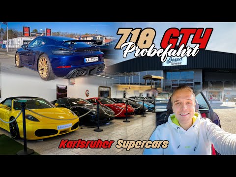 Ich fahre den Porsche 718 GT4 Probe!