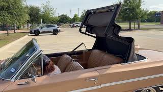 1963 Oldsmobile F-85 Cutlass Deluxe Convertible-Top Operation