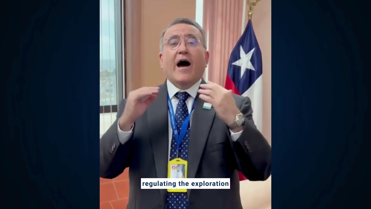 H.E. Mr. José Antonio Cabedo (Chile) - ISA 30th Anniversary Video Statement