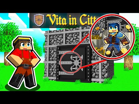 STEF NON PUO ENTRARE NEL BUNKER RICCO! - VITA IN CITTA 2 Minecraft ITA