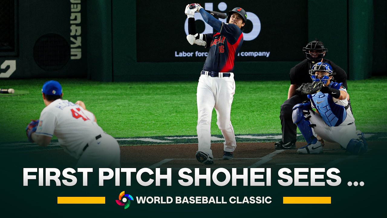 Shohei Ohtani’s first hit of the 2026 World Baseball Classic for Team Japan! 🇯🇵 | 大谷翔平ハイライト