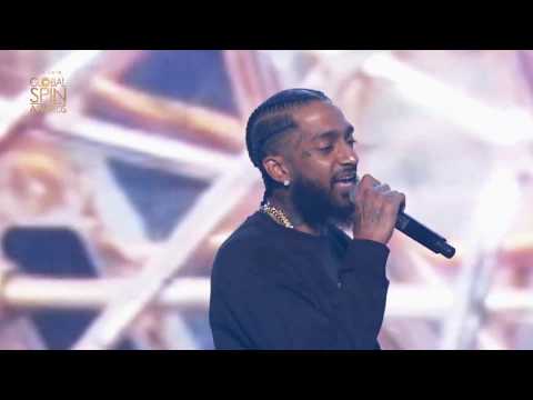 NIPSEY HUSSLE DJ K-SWIZZ (Global Spin Awards 2018)