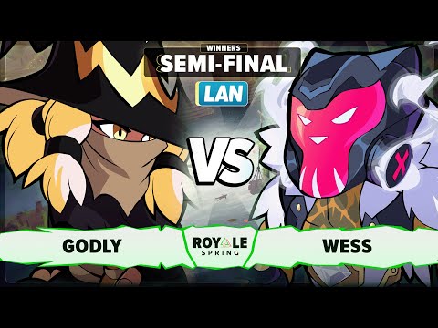 Godly vs Wess - Winners Semi-Final - Spring Royale 2025 - LAN 1v1