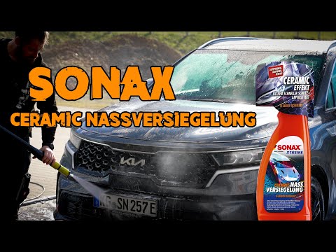 Wie gut ist die neue Sonax Ceramic Nassversiegelung? CHECK! #SONAX #ceramic #detailing #test #video