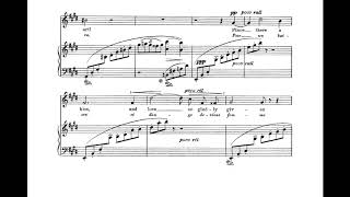 Oh! Quand je dors (F. Liszt) Score Animation