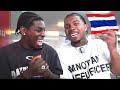 Deshae Frost X SpaceBaby MUKBANG In Thailand