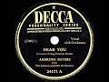 1947 HITS ARCHIVE: Near You - Andrews Sisters - The78Prof 1947 HITS ARCHIVE: Near You - Andrews Sisters