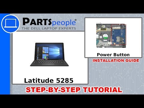 Dell Latitude 5285 (T17G001) Power Button Circuit Board How-To Video Tutorial